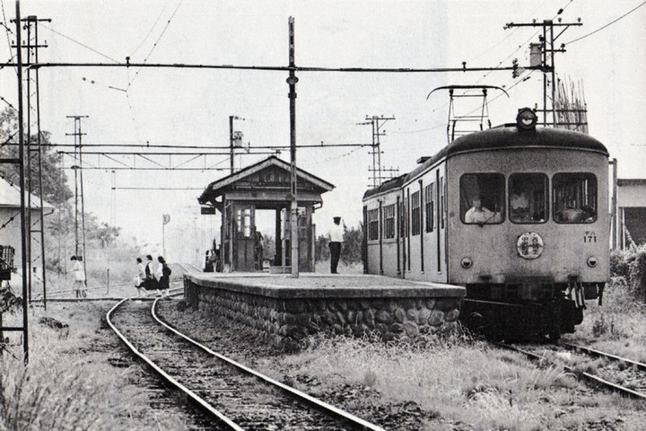 やまだくんのせかい : 粕川駅：上毛電鉄