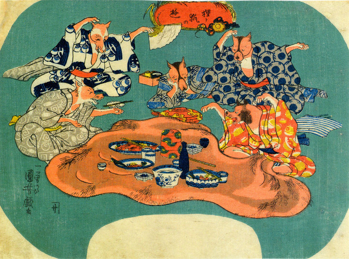 Kuniyoshi_tanuki
