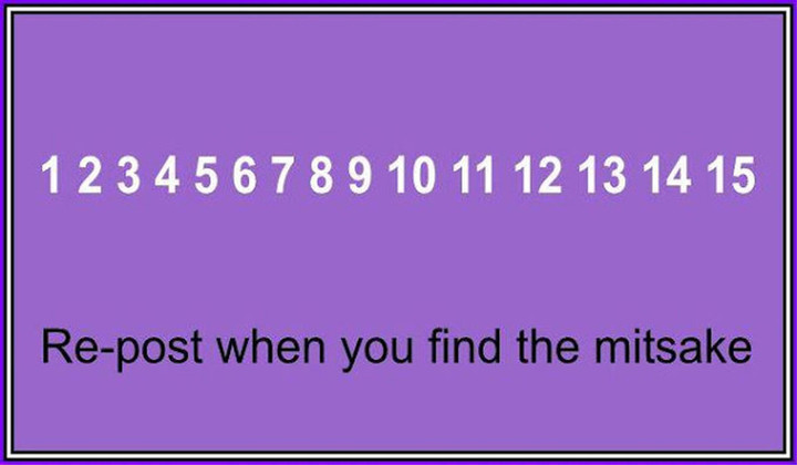 Mistake