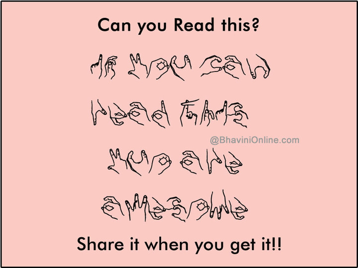 Ifyoucanread