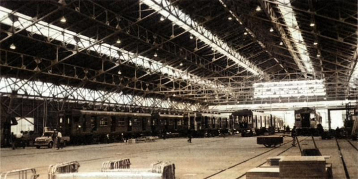 車両銘板 日本車輌 東京 蕨工場 昭和33年 廃線探索 日本車両蕨工場引き込み線（歩鉄の達人）