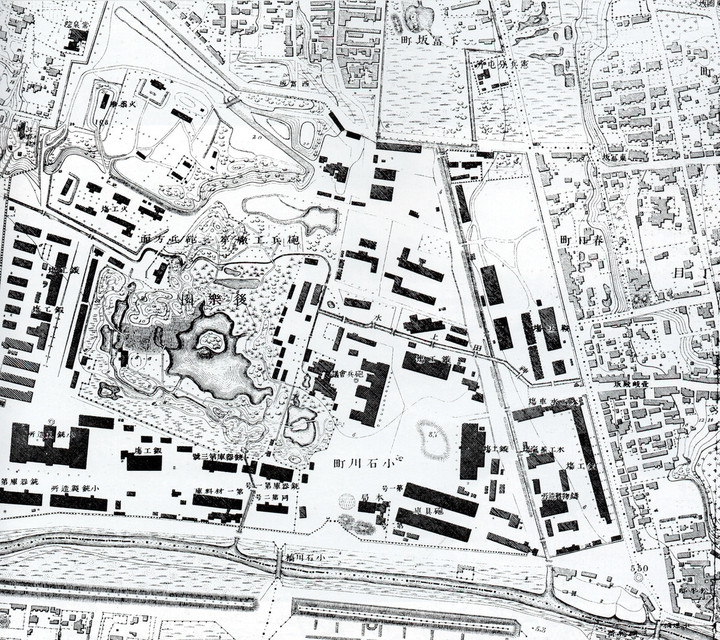 Koishikawa_korakuen_map